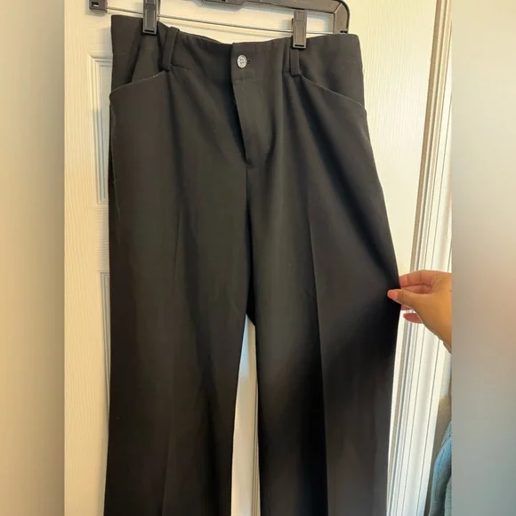 Lauren Ralph Lauren Pleated Black Trousers